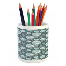 Oriental Shape Pencil Pen Holder