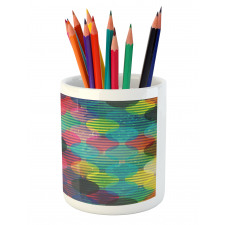 Futuristic Pencil Pen Holder