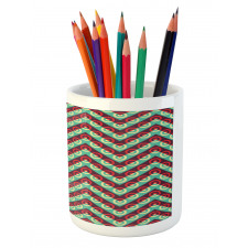 50s Retro Pop Art Pencil Pen Holder