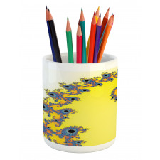 Trippy Seahorse Pattern Pencil Pen Holder