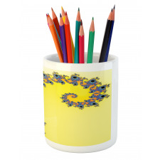 Trippy Seahorse Pattern Pencil Pen Holder