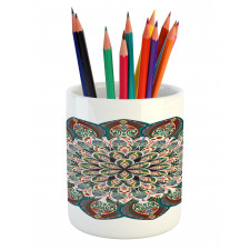 Mandala Asian Pencil Pen Holder