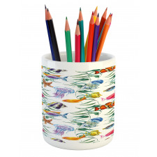 Watercolor Underwater Pencil Pen Holder