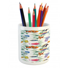 Watercolor Underwater Pencil Pen Holder