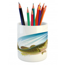 Wild Life in Nature Theme Pencil Pen Holder