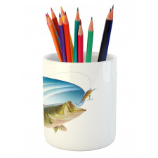 Wild Life in Nature Theme Pencil Pen Holder