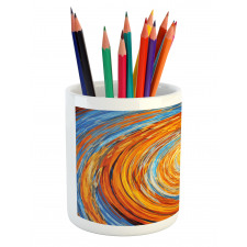 Colorful Hippie Style Pencil Pen Holder