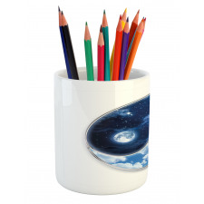 Moon and Sun Pencil Pen Holder