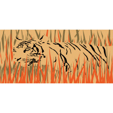 Tiger Jungle Pencil Pen Holder