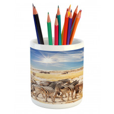 Africa Safari Park Pencil Pen Holder