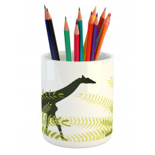 National Park Giraffe Pencil Pen Holder