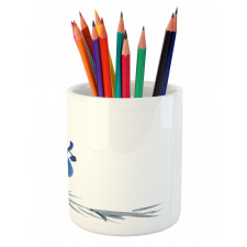 Brushstroke Work of Art Pencil Pen Holder