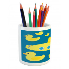 Yellow Submarine Pencil Pen Holder