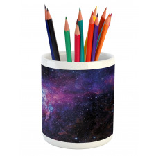 Mother Baby Nebula View Pencil Pen Holder