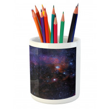 Mother Baby Nebula View Pencil Pen Holder