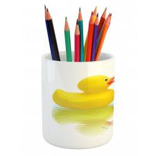 Duck Couple in Love Pencil Pen Holder