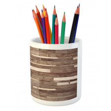 Brown Farmhouse Style Pencil Pen Holder