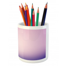 Pink and Purple Ombre Pencil Pen Holder