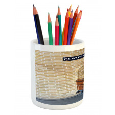 Secret Train Castle Way Pencil Pen Holder