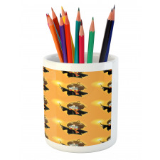 Cartoon Costume and Wand Pencil Pen Holder