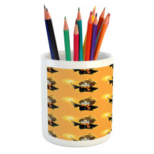 Cartoon Costume and Wand Pencil Pen Holder