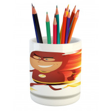 Bolt Man with Lghts Pencil Pen Holder