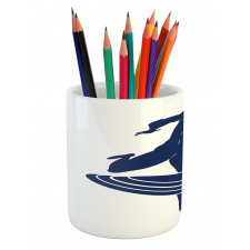 Muscular Hero Man Pencil Pen Holder