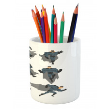 Superpowered Hero Pencil Pen Holder