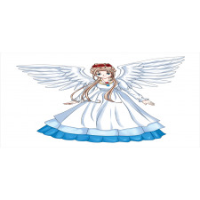 Cartoon with Angel Wings Pencil Pen Holder
