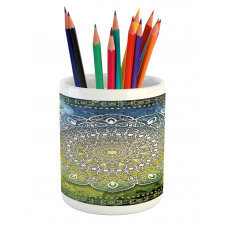 Mandala Boho Pencil Pen Holder