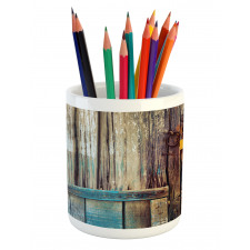 Color Details Mansion Pencil Pen Holder