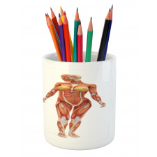 Male Human Body Pencil Pen Holder