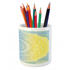 Hippie Ombre Pencil Pen Holder