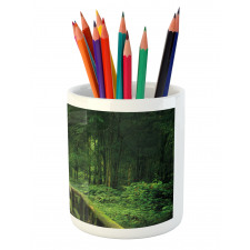 Tropical Thailand Forest Pencil Pen Holder