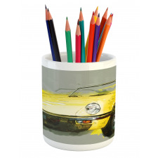 Vintage Retro Style Cuban Pencil Pen Holder