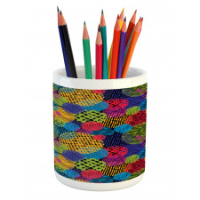 Geometric Sketchy Forms Pencil Pen Holder