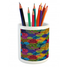 Geometric Sketchy Forms Pencil Pen Holder