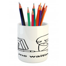 Fun Comics Meme Face Pencil Pen Holder