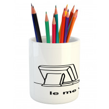 Fun Comics Meme Face Pencil Pen Holder