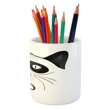 Grumpy Face Famous Cat Pencil Pen Holder
