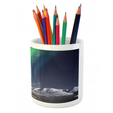 Northern Night Norway Solar Pencil Pen Holder