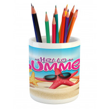 Inspirational Beach Pencil Pen Holder