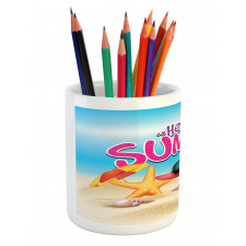 Inspirational Beach Pencil Pen Holder