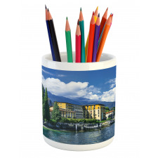 Landscape of Lake Como Pencil Pen Holder