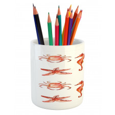 Underwater Sea Ocean Pencil Pen Holder