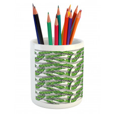 Banana Leaves Design Pencil Pen Holder