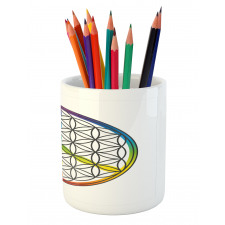 Life and Peace Pencil Pen Holder