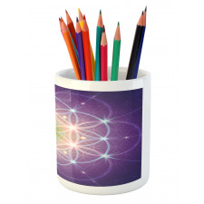 Sign of Cosmos Folk Pencil Pen Holder