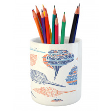 Maritime Sealife Sea Pencil Pen Holder