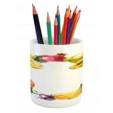 Nature Food Vegetables Pencil Pen Holder